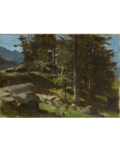 Józef Szermentowski, "Brzeg lasu", 1860-70 - pic 1