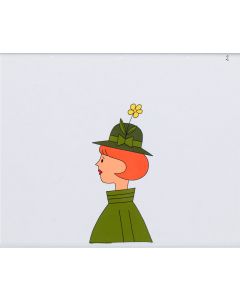Autor nieznany, Kobieta w kapeluszu z kwiatkiem - folia animacyjna, XX w. - pic 1
