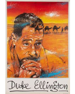 Rafał Olbiński, "Duke Ellington", plakat - pic 1