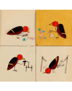 Bohdan Butenko, "Czterdzieści szczygłów" - ilustracja, 1968 - pic 1
