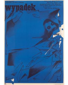 Waldemar Świerzy, Plakat do filmu "Wypadek", reż. Joseph Losey, 1968 - pic 1