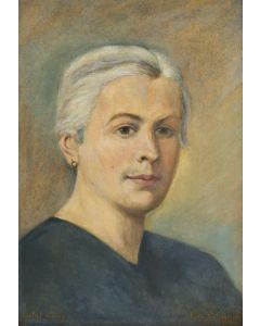 Łucja Bałzukiewicz, "Portret własny", 1949 - pic 1
