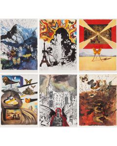 Salvador Dali, projekt, Suite Papillon (dla SNCF), 1969 - pic 1