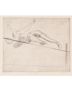 Andrzej Jurkiewicz, "Skok w zwyż" ("Skoczek olimpijski"), 1948 - pic 1