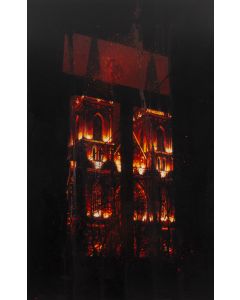 Bartłomiej Stypka, "Cathedral in red", 2021 - pic 1