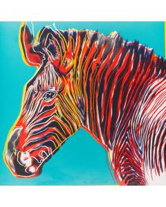 Andy Warhol, "Grevy’s Zebra" z cyklu "Endangered Species", 1983 - pic 1