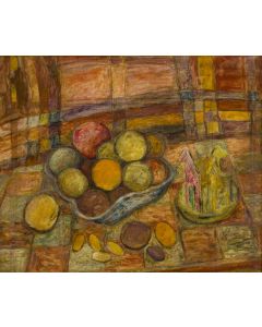 Emil Krcha, "Martwa natura z owocami" ("Martwa natura III"), przed/lub 1949 - pic 1