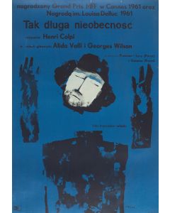 Jan Lenica, Plakat do filmu "Tak długa nieobecność", reż. Henri Colpi, 1962 - pic 1