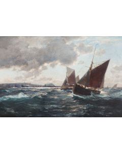 Erwin Carl Wilhelm Günter (Günther), Pejzaż morski, 1903 - pic 1