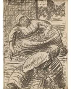 Ernst Barlach, Warszawski zaułek, 1915 - pic 1