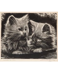 Autor nieznany, Koty, 1962 - pic 1