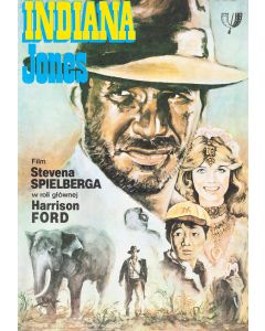 Autor nieznany, Plakat do filmu "Indiana Jones", reż. Steven Spielberg - pic 1