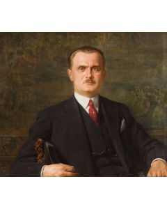 Kazimierz Pochwalski, Portret Bolesława Kotkowskiego, 1927 - pic 1