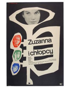 Witold Janowski, Plakat do filmu "Zuzanna i chłopcy", reż. Stanisław Możdżeński, 1961 - pic 1