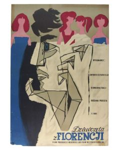 Józef Mroszczak, "Plakat Dziewczęta z Florencji", 1958 - pic 1