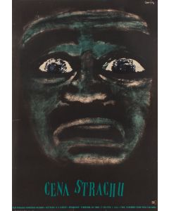 Jan Lenica, Plakat do filmu "Cena strachu", reż. Henri-Georges Clouzot, 1968 - pic 1