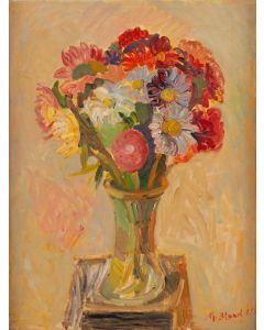 Maurice Blond, "Bukiet kwiatów" ("Le bouquet de fleurs"), 1960 - pic 1