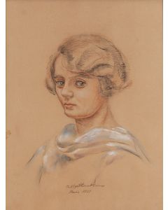 Czesław Mystkowski, Portret kobiety, 1925 - pic 1