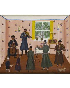 Anna Binkuńska, "Żydowska kapela", 2 poł. XX w. - pic 1