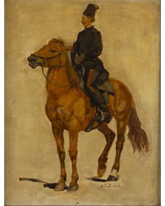 Wacław Pawliszak, Jeździec na koniu, kon. XIX w. - pic 1