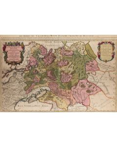 Nicolas Sanson, Mapa Imperium Rosyjskiego, 1685 - pic 1