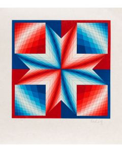 Victor Vasarely, "Tsillag", 1986 - pic 1