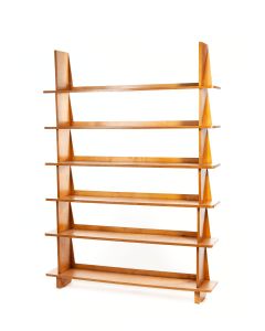 Segment shelves "rosnące" (6 elementów), Olgierd Szlekys?, lata 50. XX w. - pic 1