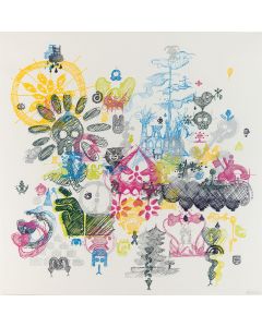 Ryan McGinness, "Monoprint 6", 2007 - pic 1