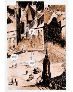 Tadeusz Raczkiewicz, "Fara: Brama do gwiazd", plansza komiksowa nr 14, 2010 - pic 1