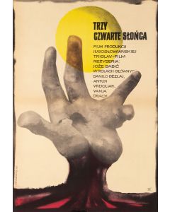 Roman Cieślewicz, Plakat filmu "Trzy Czwarte Słońca ("Tri cetvrtine sunca") Reż. J. Babic., 1960 - pic 1