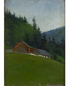 Marceli Harasimowicz, Pejzaż z Pienin , 1905 - pic 1