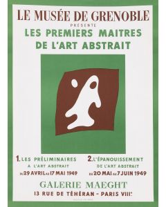 Hans (Jean) Arp, "Le Musee de Grenoble - De l’Art Abstrait", 1949 - pic 1