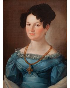 Marcin Jabłoński, Portret młodej kobiety, 1828 - pic 1