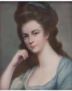 Autor nierozpoznany (XIX w.), Portret damy, XIX w. - pic 2