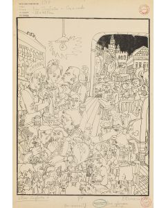 Edward Dwurnik, "Bar Zagłoba w Chęcinach", 1968 - pic 1