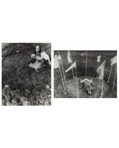 Maria Pinińska-Bereś, "Modlitwa o deszcz" - zestaw 2 fotografii, 1977 - pic 1