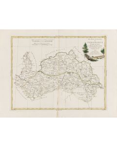 Antonio Zatta, Mapa palatynatu nowogrodzkiego, 1781 - pic 1