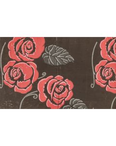 Raoul Dufy, Projekt tkaniny - róże gęsto rozmieszczone, okres międzywojenny - pic 1