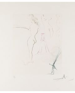 Salvador Dalí, "Femmes surréalistes" z cyklu "Aranella", 1974 - pic 1