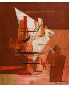 Louis Marcoussis, Kompozycja kubistyczna, 1937 - pic 1
