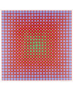 Richard Anuszkiewicz, "Triangular Prism", 1963/1982 - pic 1