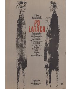 Roman Opałka, Plakat do filmu "Po latach", 1961 - pic 1