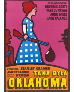 Jan Młodożeniec, Plakat "Taka była Oklahoma", reż. Stanley Kramer, 1975 - pic 1