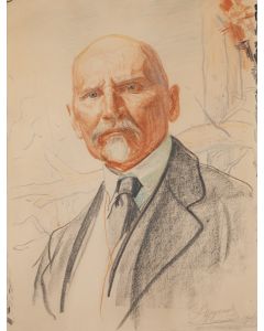 Leon Wyczółkowski, Autoportret, 1916 - pic 1