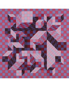 Victor Vasarely, Kompozycja abstrakcyjna, 2 poł. XX w. - pic 1