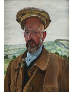 Jacek Malczewski, Autoportret w kaszkiecie ("Autoportret"), 1920 - pic 1
