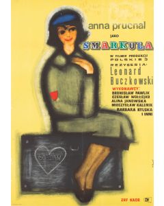 Maciej Hibner, Plakat do filmu "Smarkula", reż. Leonard Buczkowski, 1963 - pic 1