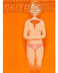 Franciszek Starowieyski, Plakat do filmu "Sklep z modelkami" reż. Jacques Demy, 1970 - pic 1