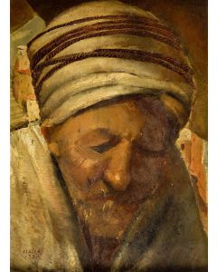 Autor nierozpoznany (XIX/XX w.), Głowa beduina, 1930 - pic 1