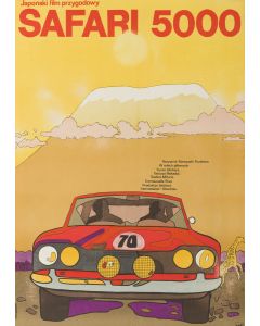 Jacek Neugebauer, "Safari 5000", plakat filmowy, 1975 - pic 1